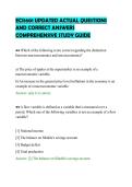 ECS1601 UPDATED ACTUAL QUESTIONS&NewLine;AND CORRECT ANSWERS&NewLine;COMPREHENSIVE STUDY GUIDE&NewLine;