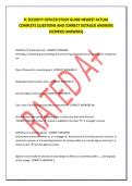CLASS D FL SECURITY LICENSE EXAM QUESTIONS WITH CORRECT ANSWERS GRADED A &plus;