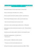 Anesthesia Mock Exam Questions 2026&sol;2027 &vert; Complete Q&A Study Guide &lpar;Graded A&plus;&rpar;
