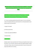 WGU D312 Anatomy & Physiology I OA Actual Exam 2026&sol;2027 &ndash; Complete 287 Questions with Detailed Rationales &vert; 100&percnt; Verified &vert; Pass Guaranteed &ndash; A&plus; Graded