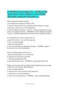 ACHE BOG &lpar;American College of Healthcare Executives Board of Governors&rpar; Exam 2027&sol;2028 &vert; 100 Questions & Solutions