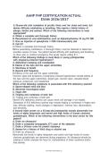 AANP FNP &lpar;American Association of Nurse Practitioners Family Nurse Practitioner&rpar; Certification Exam 2026&sol;2027 &vert; Questions & Answers