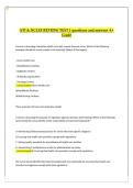ATI & NCLEX Review&sol;Test 1 Questions and Answers A&plus; Grade &vert; ATI Nursing &vert; 2026&sol;2027 Comprehensive Practice Exam Study Guide