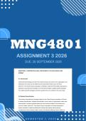 MNG4801 Assignment 3 2026 - Distinction &vert; Due 28 September 2026