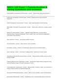 NSGA 142 Exam 1 Communication & Caring Questions and Answers&period;