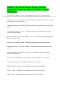 NSGA 142 Final Exam Study Guide Questions and Correct Answers 2026 Updated&period;