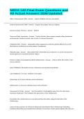 &NewLine;NSGA 142-Final Exam Questions and All Actual Answers 2026 Updated&period;&NewLine;&NewLine;&NewLine;&NewLine;&NewLine;&NewLine;