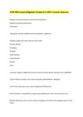 ANP 300 Lecture &lpar;Digestive System I&rpar; &vert;&vert; 100&percnt; Correct Answers&period;