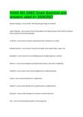 SANS 401 GSEC Exam Question and answers rated A&plus; 2026&sol;2027