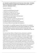 ATI CAPSTONE LEADERSHIP EXAM EXAM PRACTICE &vert; STUDY GUIDE &vert; TESTBANK &vert;&NewLine;PRACTICE QUESTIONS & ANSWERS &vert; EXAM PREPARATION &vert; LATEST UPDATE&NewLine;2026&sol;2027 &vert; ADVANCED REVIEW