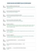 Statistics Questions with CORRECT Answers &lpar;Verified Update&rpar;