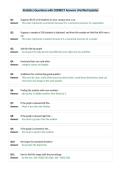 Statistics Questions with CORRECT Answers &lpar;Verified Update&rpar;