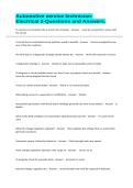 Automotive service technician- Electrical 2-Questions and Answers&period;