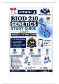 BIOD 210 Genetics Study Guide 2026 &vert; &NewLine;Modules 1&ndash;7 & Final Review &vert; Graded A&plus;