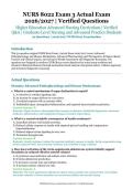 NURS 8022 Exam 3 Actual Exam &ndash; Higher Education Advanced Nursing Curriculum &ndash; 2026&sol;2027 Academic Year &ndash; Verified Questions and Answers for Graduate-Level Nursing and Advanced Practice Students