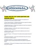 TAGME UPDATED TEST PAPER QUESTIONS AND ANSWERS SURE A&period;pdf