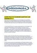 CASPER PRACTICE EXAMINERS QUESTIONS AND ANSWERS SET A&period;pdf