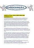 CASPER ACTUAL FINALS QUESTIONS AND ANSWERS SET A&period;pdf
