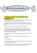 LOUISIANA NOTARY 2027 QUESTIONS AND ANSWERS SET A&period;pdf
