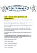 ASTB E CORRECT EXAMS QUESTIONS AND ANSWERS SET A&period;pdf