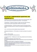 NC NOTARY COMPREHENSIVE QUESTIONS AND ANSWERS SET A&period;pdf