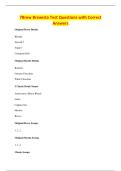 7Brew Brewista Test Questions with Correct&NewLine;Answers
