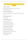 7Brew Brewista Exam 1 Questions with Correct&NewLine;Answers