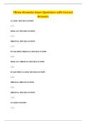 7Brew Brewista Exam Questions with Correct&NewLine;Answers