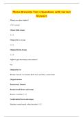 7Brew Brewista Test 1 Questions with Correct&NewLine;Answers