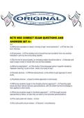 BCTE MSE CORRECT EXAM QUESTIONS AND ANSWERS SET A&period;pdf