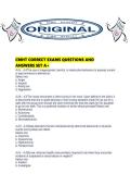 CMHT CORRECT EXAMS QUESTIONS AND ANSWERS SET A&period;pdf