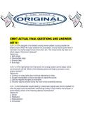 CMHT ACTUAL FINAL QUESTIONS AND ANSWERS SET A&period;pdf