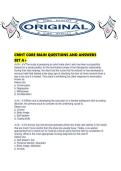 CMHT CORE MAIN QUESTIONS AND ANSWERS SET A&period;pdf