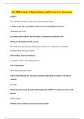 AS-408 Exam 3 Questions with Correct Answers