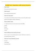 AS-408 Test 1 Questions with Correct Answers