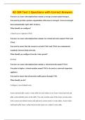 AZ-104 Test 1 Questions with Correct Answers