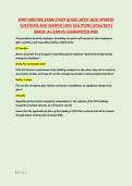 FDNY NON-FIRE EXAM STUDY GUIDE LATEST 2026 UPDATED &NewLine;QUESTIONS AND VERIFIED 100&percnt; SOLUTIONS &lpar;2026&sol;2027&rpar; &NewLine;GRADE&colon; A&plus;&vert;STATUS&colon; GUARANTEED PASS 