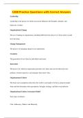 C208 Practice Questions with Correct Answers
