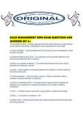SALES MANAGEMENT D099 EXAM QUESTIONS AND ANSWERS SET A&period;pdf