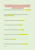 PEST CONTROL BRANCH 2 EXAM STUDY GUIDE LATEST 2026 UPDATED &NewLine;QUESTIONS AND VERIFIED 100&percnt; SOLUTIONS &lpar;2026&sol;2027&rpar; GRADE&colon; &NewLine;A&plus;&vert;STATUS&colon; GUARANTEED PASS