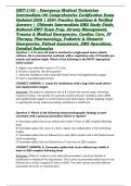 EMT-I&sol;85 &ndash; Emergency Medical Technician Intermediate&sol;85 Comprehensive Certification Exam Updated 2026 &vert; 550&plus; Practice Questions & Verified Answers &vert; Ultimate Intermediate EMS Study Guide&comma; National EMT Exam Prep&comma; Airway Management&comma; Trauma & Medical Emergen