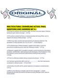 MULTICULTURAL COUNSELING ACTUAL FINAL QUESTIONS AND ANSWERS SET A&period;pdf