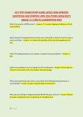 JLTV TEST EXAM STUDY GUIDE LATEST 2026 UPDATED &NewLine;QUESTIONS AND VERIFIED 100&percnt; SOLUTIONS &lpar;2026&sol;2027&rpar; &NewLine;GRADE&colon; A&plus;&vert;STATUS&colon; GUARANTEED PASS