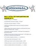 DM G&plus;1 ACTUAL TEST PAPER QUESTIONS AND&NewLine;ANSWERS SET A&plus;