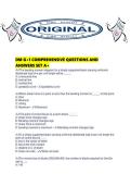 DM G&plus;1 COMPREHENSIVE QUESTIONS AND&NewLine;ANSWERS SET A&plus;