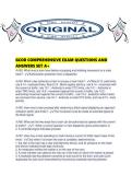 GCOR COMPREHENSIVE EXAM QUESTIONS AND ANSWERS SET A&period;pdf