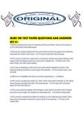 NURS 190 TEST PAPER QUESTIONS AND ANSWERS SET A&period;pdf