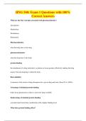 HNG 540&colon; Exam 1 Questions with 100&percnt;&NewLine;Correct Answers