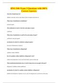HNG 540&colon; Exam 3 Questions with 100&percnt;&NewLine;Correct Answers