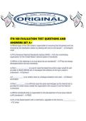 ITN 100 EVALUATION TEST QUESTIONS AND ANSWERS SET A&period;pdf